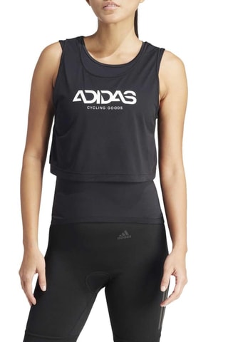 Top de cyclisme 2 en 1 - Noir