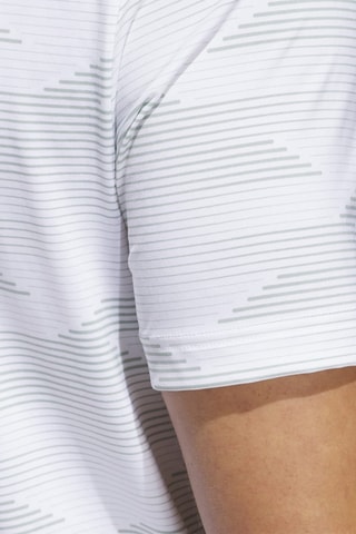 Polo de golf Ultimate365 Speed Stripe - Blanc