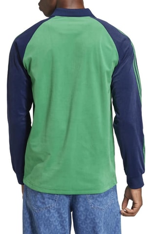 Polo en velours Originals 70s - Vert