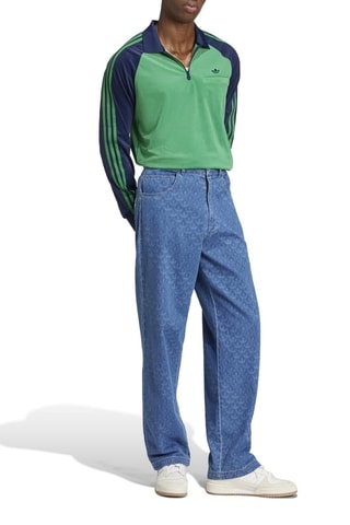 Polo en velours Originals 70s - Vert