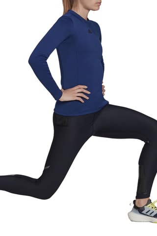 Hardlooplegging 7/ 8 hoge taille Own the Run Zwart