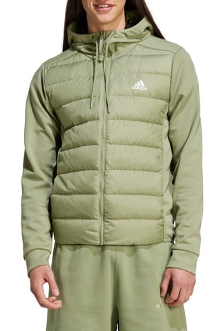 Doudoune à capuche Essentials Hybrid - Vert d’eau