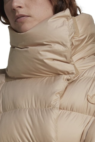 Doudoune longue Fashion Beige