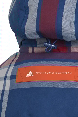 Gewatteerde Jas met Capuchon Stella McCartney - Kobaltblauw