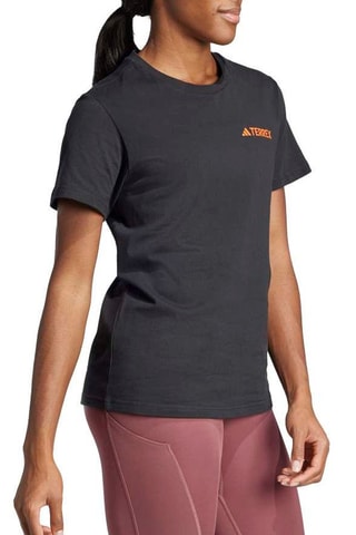 T-shirt TX Mountain - Noir