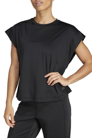 T-shirt de yoga YGA - Noir