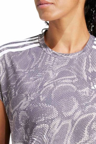 Wijd Hardloopshirt Hoge Taille Otr E Aop - Beige