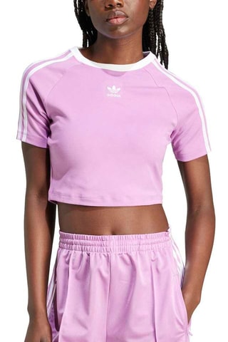 T-shirt cropped - Violet
