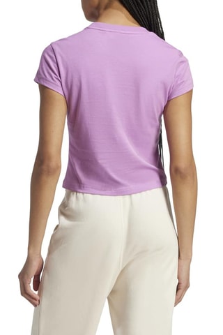 T-shirt slim Essentials - Mauve