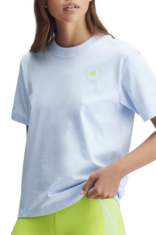 T-shirt en coton biologique Stella McCartney - Ciel