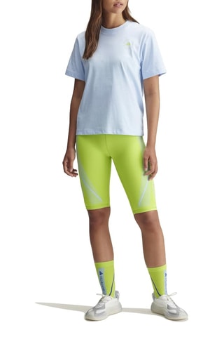 T-shirt en coton biologique Stella McCartney - Ciel