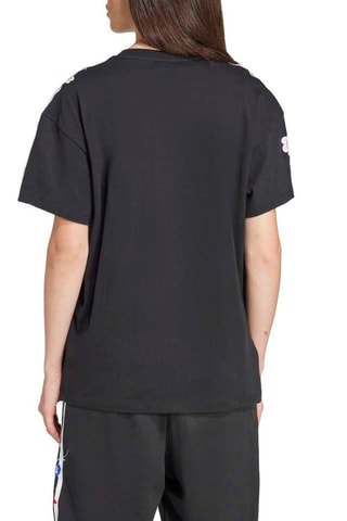 T-shirt Floral - Noir