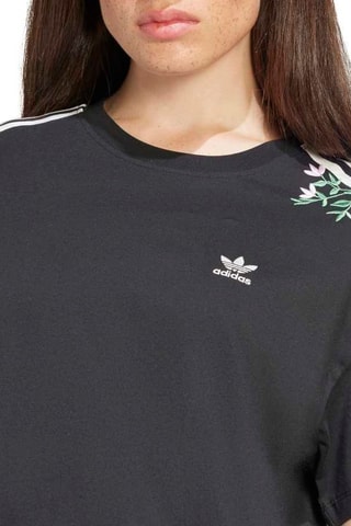 T-shirt Floral - Noir