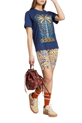 T-shirt graphique adidas x FARM Rio - Indigo