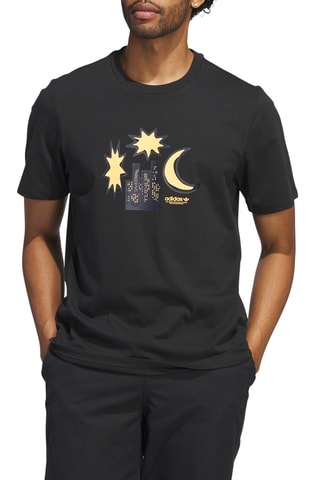 T-shirt standard Skyline - Noir