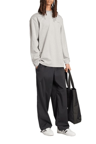 T-shirt ample - Gris clair chiné