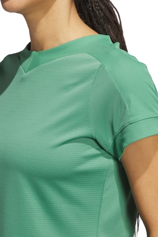 T-shirt de golf Ultimate365 Rib Mix - Vert
