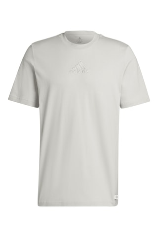 T-shirt regular en coton biologique Studio Lounge - Gris clair