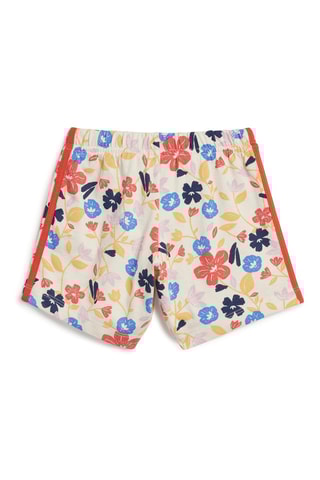 T-shirt et short Floral - Beige et rouge