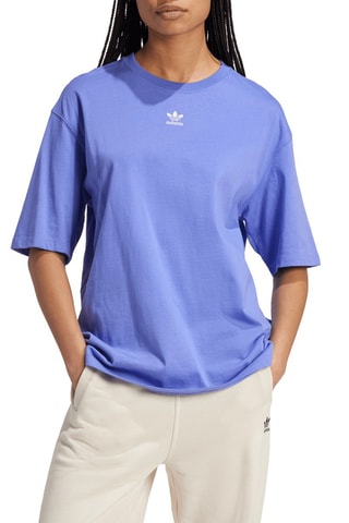 T-shirt Essentials Boyfriend - Bleu cobalt