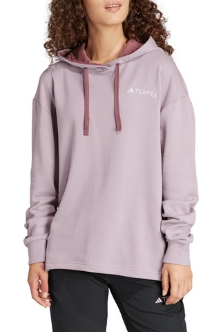 Sweat en coton biologique Terrex - Violet