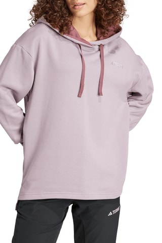 Sweat en coton biologique Terrex - Violet