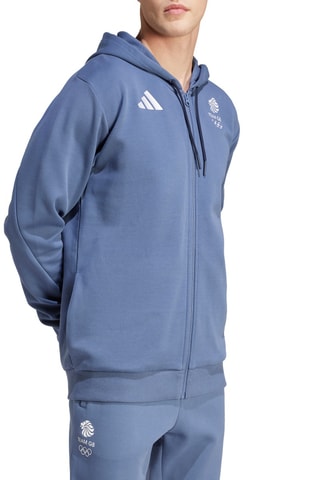 Sweat à capuche - Bleu clair