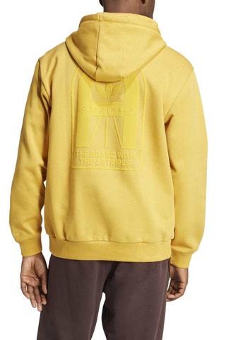 Sweat à capuche - Jaune