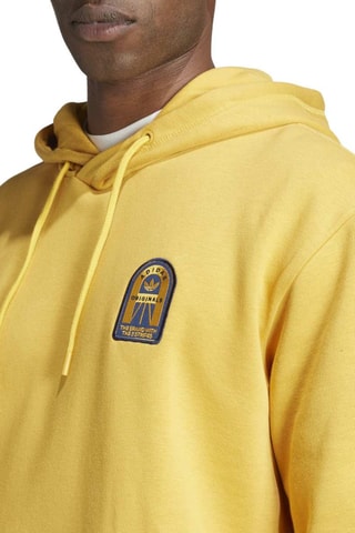 Sweat à capuche - Jaune