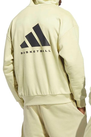 Sweat à capuche - Jaune