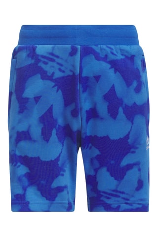 Short Tie and Dye - Blauw