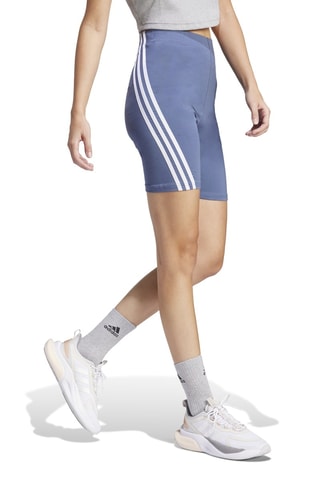 Wielrenbroekje met hoge taille Future Icons - Indigoblauw