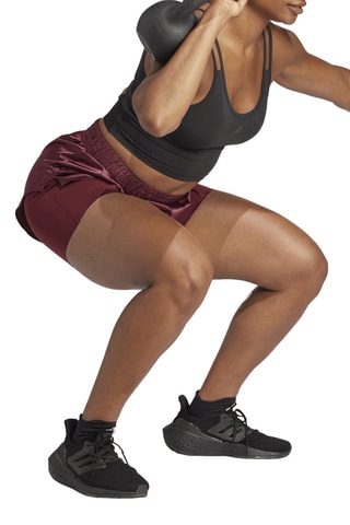 2-in-1 trainingsshort Strength- Bordeauxrood