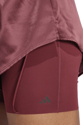 2-in-1 trainingsshort Strength- Bordeauxrood