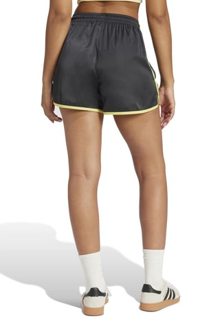 Short Hoge Taille Linear - Zwart