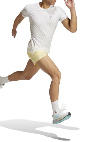 Hardloopshort OTR B - Geel