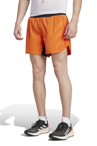 Hardloopshort Terrex Agravic - Oranje