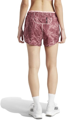 Hardloopshort Hoge Taille Otr E Aop - Donkerroze