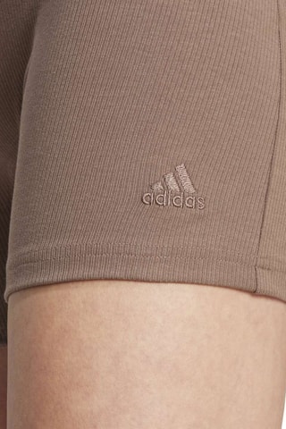 Wielrenbroekje Hoge Taille Lounge - Bruin