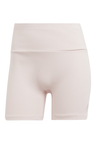 Wielrenbroekje Hoge Taille Lounge - Poederroze