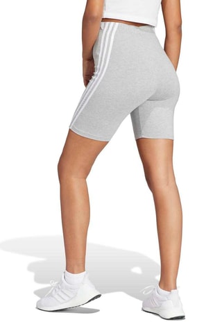 Wielrenbroekje Hoge Taille FI 3S Biker - Gemêleerd Lichtgrijs