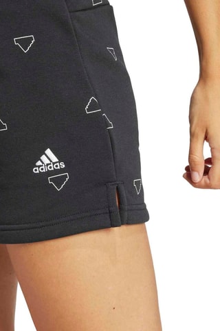 Fleece Short Hoge Taille Mng Fl - Zwart
