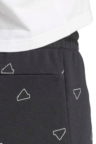 Fleece Short Hoge Taille Mng Fl - Zwart