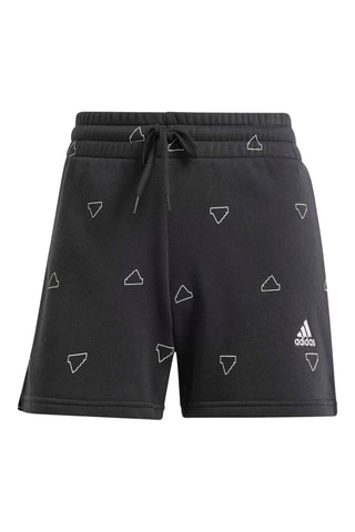 Fleece Short Hoge Taille Mng Fl - Zwart