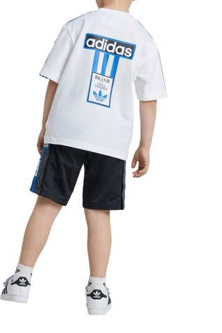 T-shirt et short Adicolor - Blanc