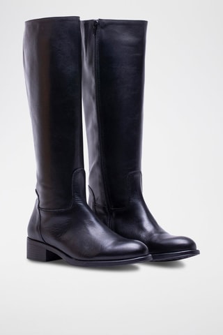 Bottes en cuir Sia - Noir
