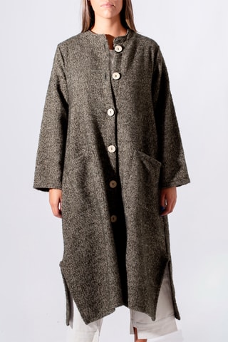 Manteau - Kaki chiné