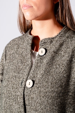 Manteau - Kaki chiné