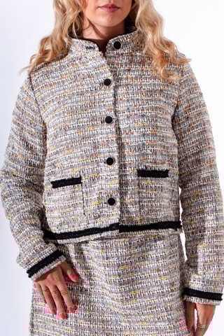 Veste en tweed - Beige