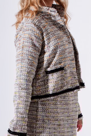 Veste en tweed - Beige